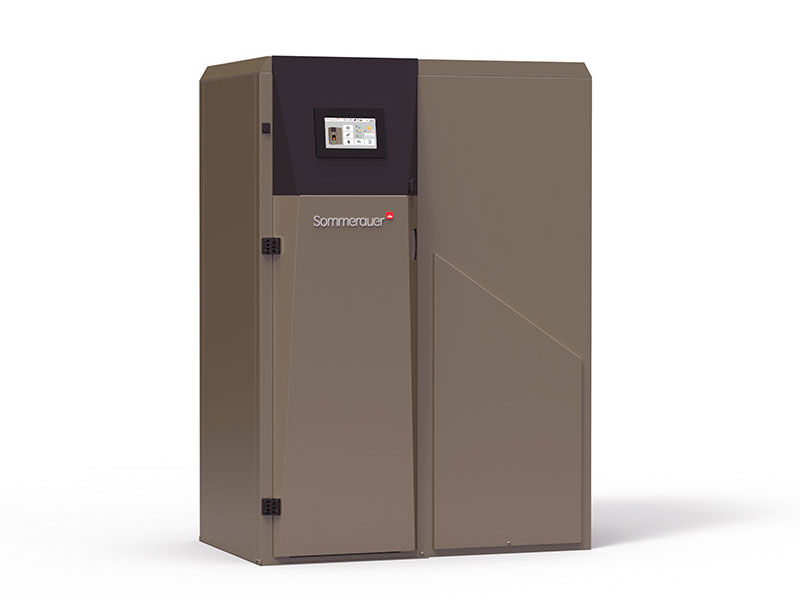 Biomassa bedrijfsverwarming op pellets