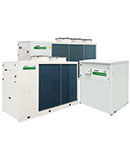 Centrale verwarming met warmtepomp
